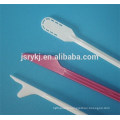 Disposable cervical depressor for gynecological examinaton